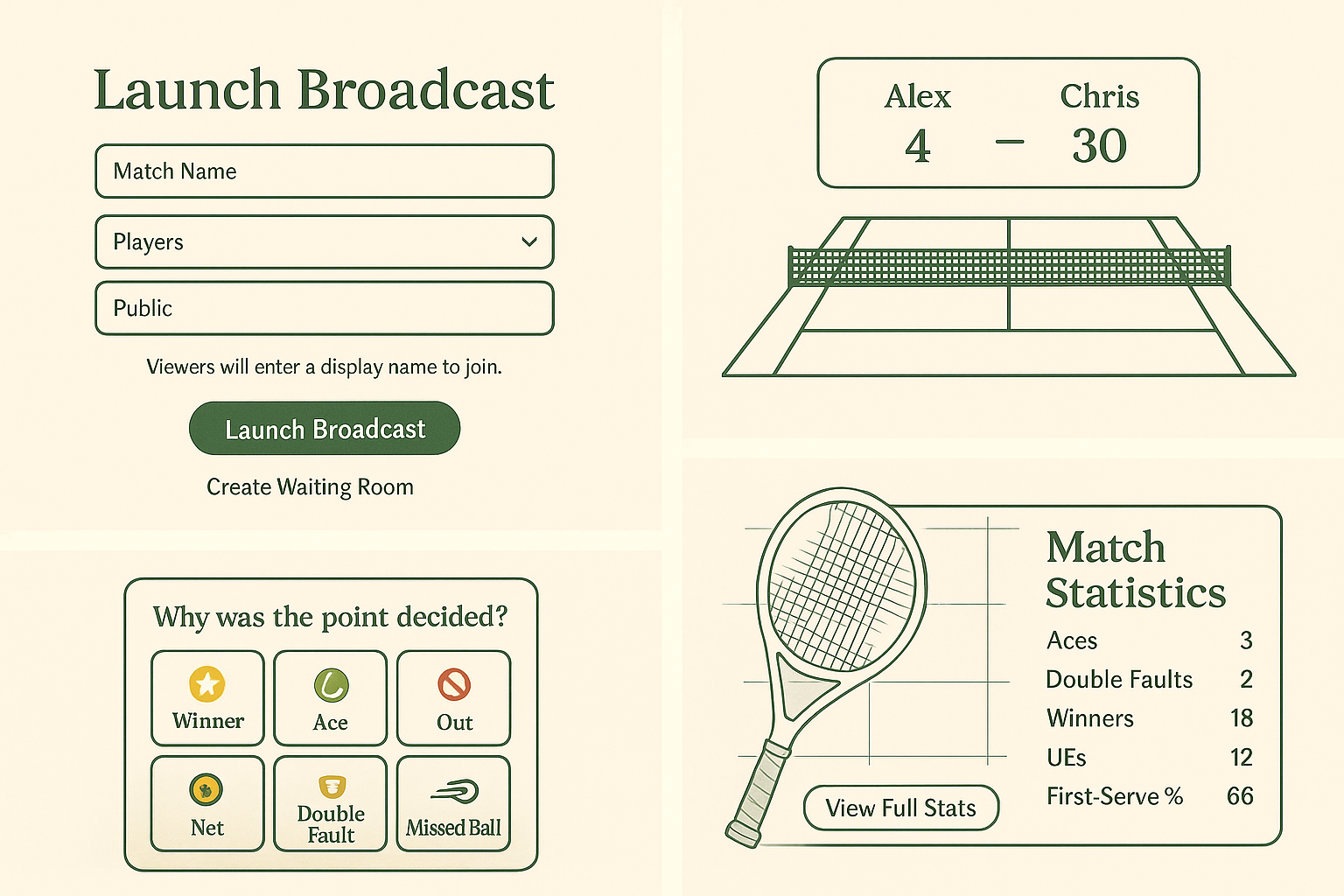 Broadcast illustration